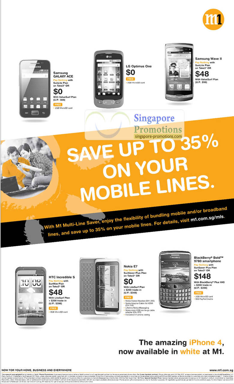 Samsung Galaxy Ace, LG Optimus One, Samsung Wave II, HTC Incredible S, Nokia E7, Blackberry Bold 9780