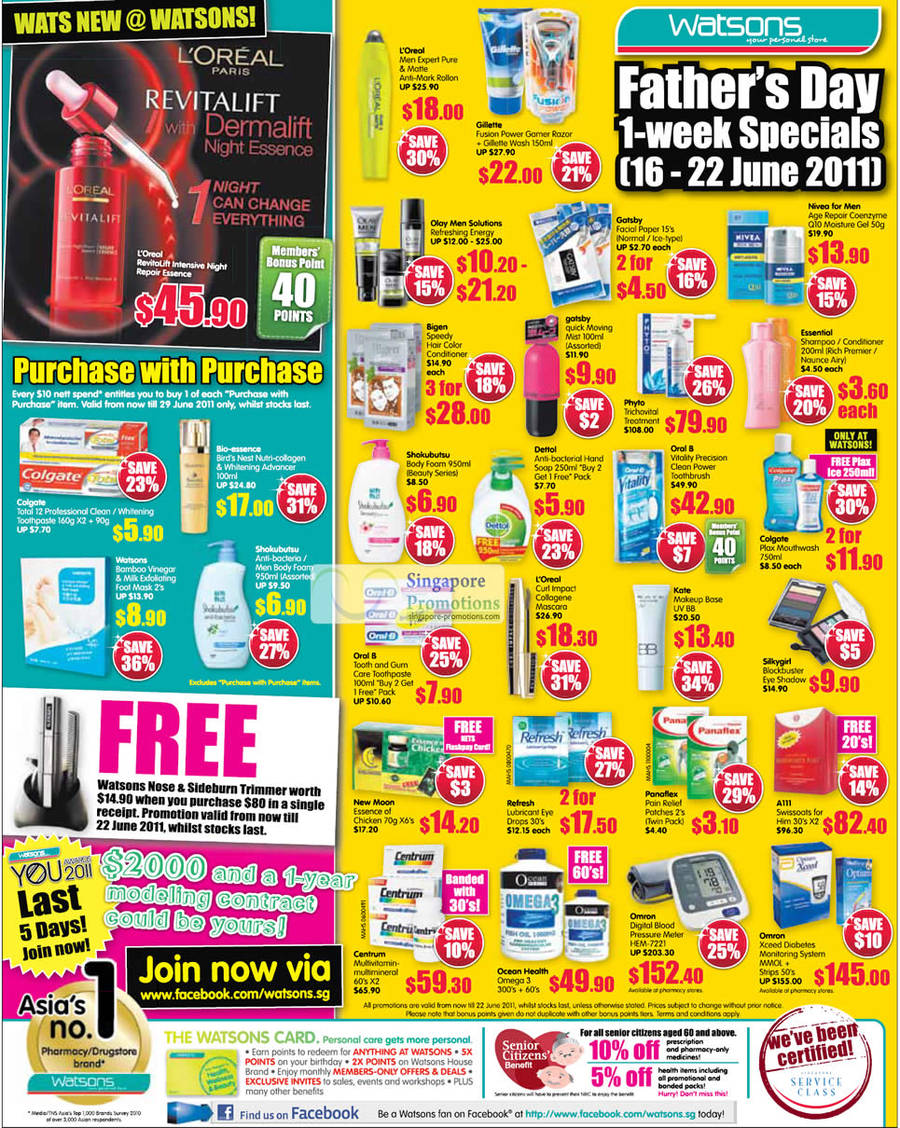 16 Jun L Oreal, Gillette, Bigen, Oral B, Centrum, Omron