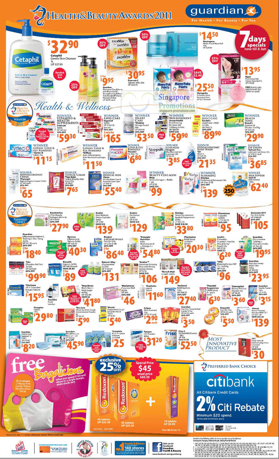 2 Jun 7 Day Specials Cetaphil, Bigon, Centrum, HypoCol, Kordel, Brands, Swissoats, Pharmaton, Avalon, Natures Way, Redoxon