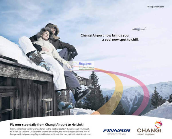 Featured image for Changi Airport Offers Non-Stop Finnair Flights Between Singapore & Helsinki (Finland)