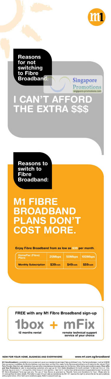 Fibre Broadband, Reasons To Sign-Up, HomePac, 1box