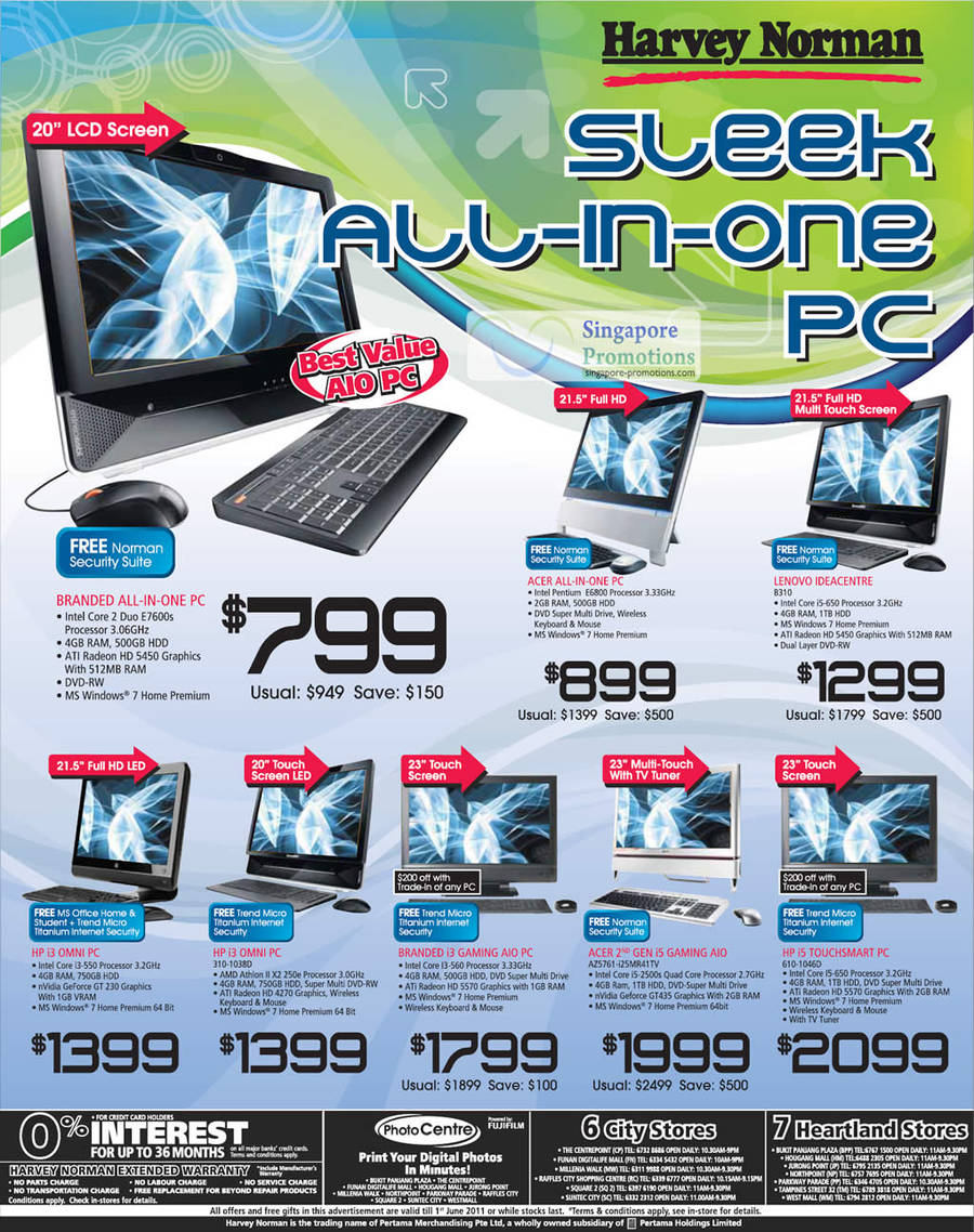 Harvey Norman 26 May 2011