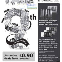 Featured image for (EXPIRED) Popular Book Fair @ Singapore Expo 27 – 30 May 2011