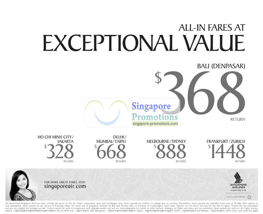 Singapore Airlines 11 May 2011