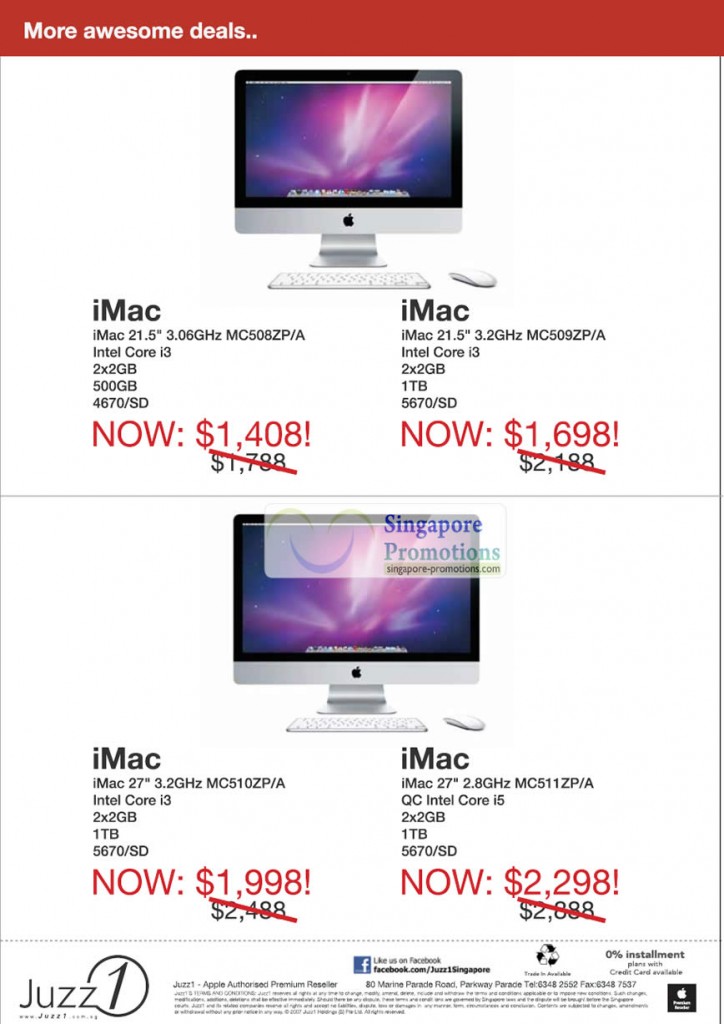 iMac Desktop PC 21 27