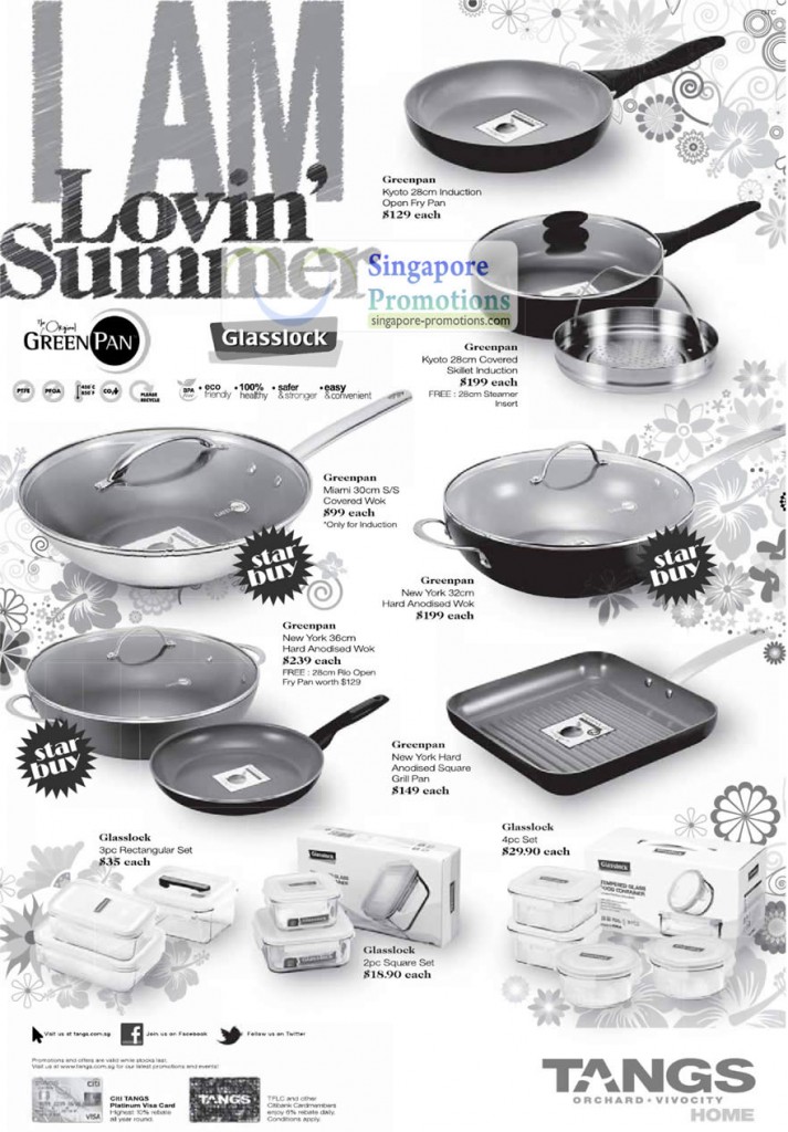 12 Aug Greenpan Kyoto Open Fry Pan, Skillet Induction, Miami Covered Wok, New York Hard Anodised Wok, Square, Glasslock