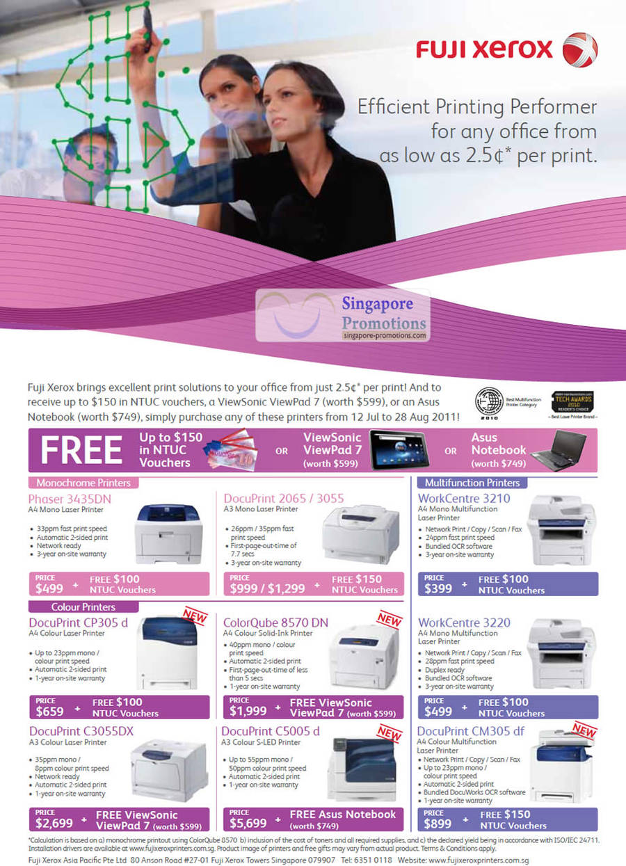 15 Jul Phaser 3435DN, DocuPrint 2065, 3055, CP305 d, C3055DX, C5005 d, CM305 df, ColorQube 8570 DN, WorkCentre 3210, 3220