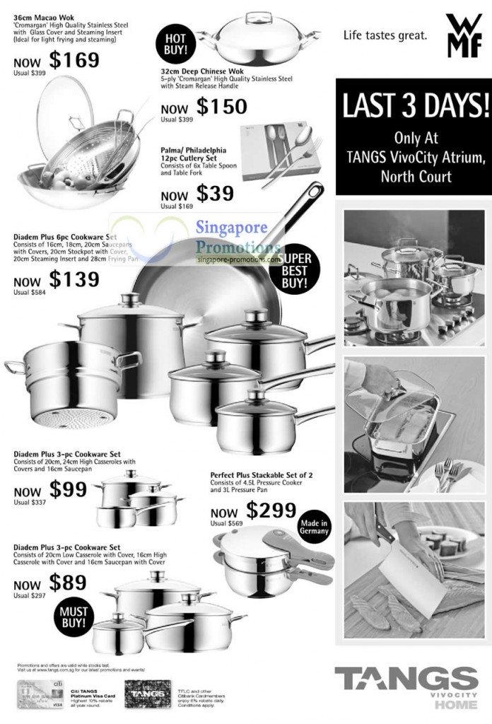 29 Jul Macao Wok, Deep Chinese Wok, Palma, Philadelphia Cutlery Set, Diadem Plus Cookware, Perfect Plus Stackable