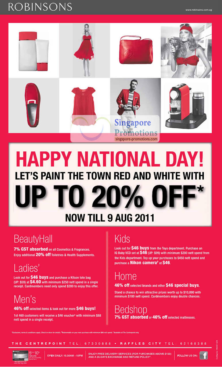 4 Aug Up To 46 Percent Off Sale