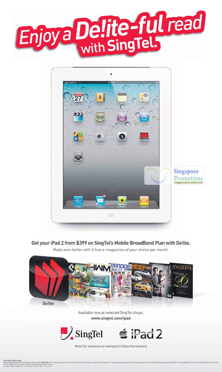 Apple iPad 2 Delite E Magazines