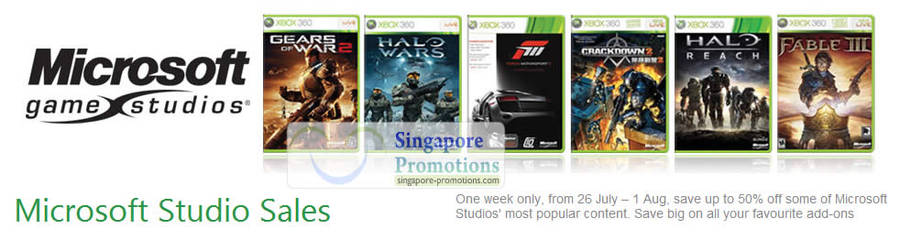 Microsoft Studios Xbox 360 27 Jul 2011