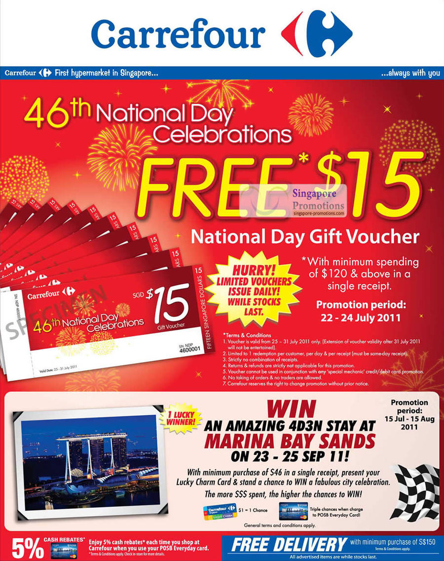 National Day Free 15 Dollar Voucher