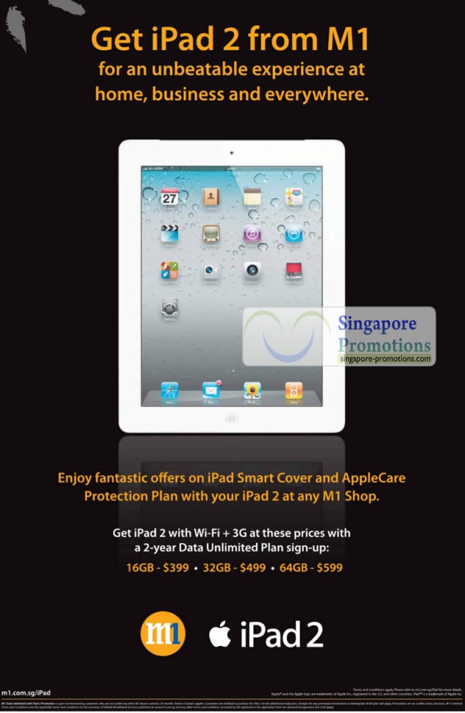 Apple iPad 2, iPad Smart Cover, AppleCare, 16GB, 32GB, 64GB