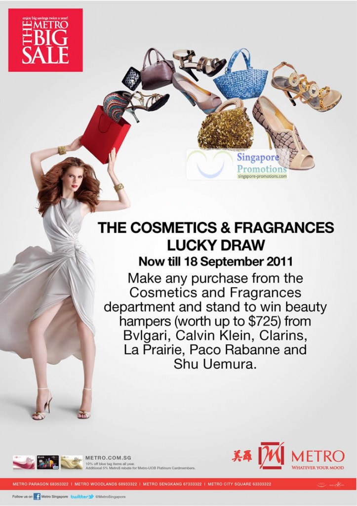 Cosmetics Fragrances Lucky Draw