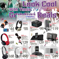 Featured image for (EXPIRED) Harvey Norman Headsets, Earphones & iPod Speaker Docks Special Offers 18 – 24 Aug 2011