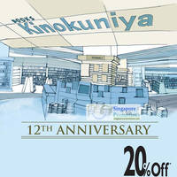 Featured image for (EXPIRED) Kinokuniya Books & Stationery Sale Up To 20% Off 8 – 10 Aug 2011