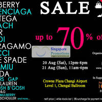 Featured image for (EXPIRED) Nimeshop Branded Handbags, Footwear & Kids Apparel Sale Up To 70% Off @ Changi Airport 20 – 21 Aug 2011