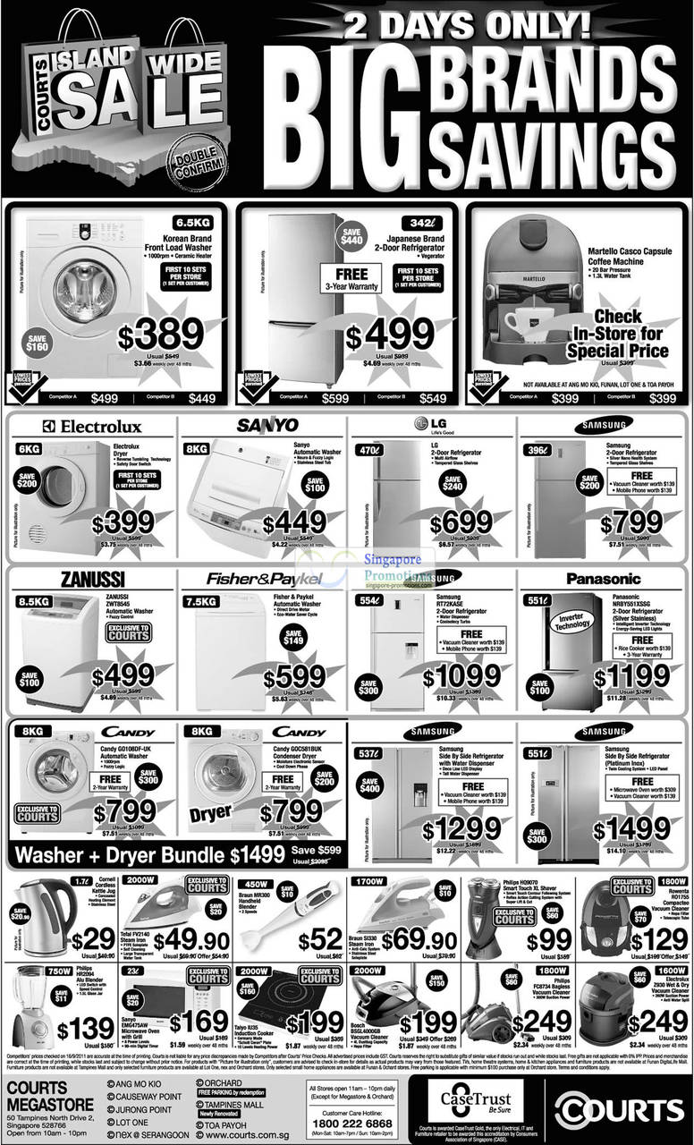 17 Sep Panasonic NRBY551XSSG Fridge, Samsung RT72KASE, Zanussi ZWT8545 Washing Machine, Candy GO108DF-UK, GOC581BUK Condenser Dryer