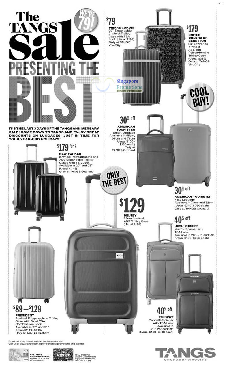 23 Sep Luggage Pierre Cardin Trolley Case TSA Lock, United Colors of Benetton Lawrence ABC Polycarbonate, New Yorker, Delsey, President