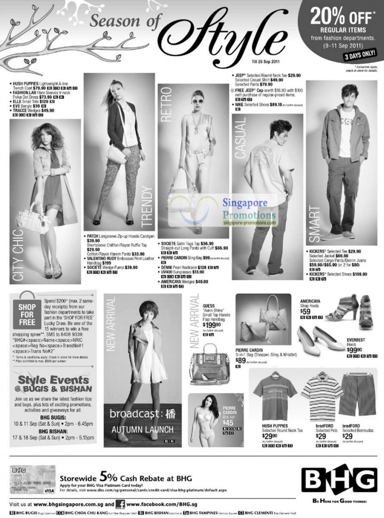 9 Sep Hush Puppies A-Line Trench Coat, Fashion Lab Flare Sleeves, Elle Smalll Tote, EVE Bangie, Tracce Wedges