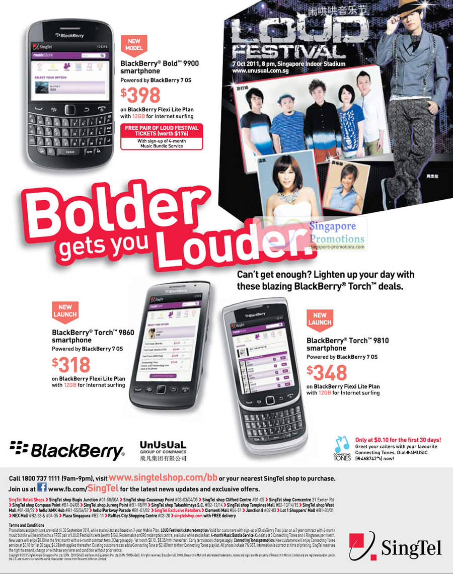 Blackberry Bold 9900, Blackberry Torch 9860, Blackberry Torch 9810