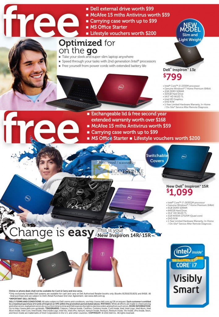 Dell Notebooks Inspiron 13z Inspiron 15R