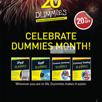 Featured image for (EXPIRED) MPH Bookstores 20% Off Dummies Titles 5 – 30 Sep 2011