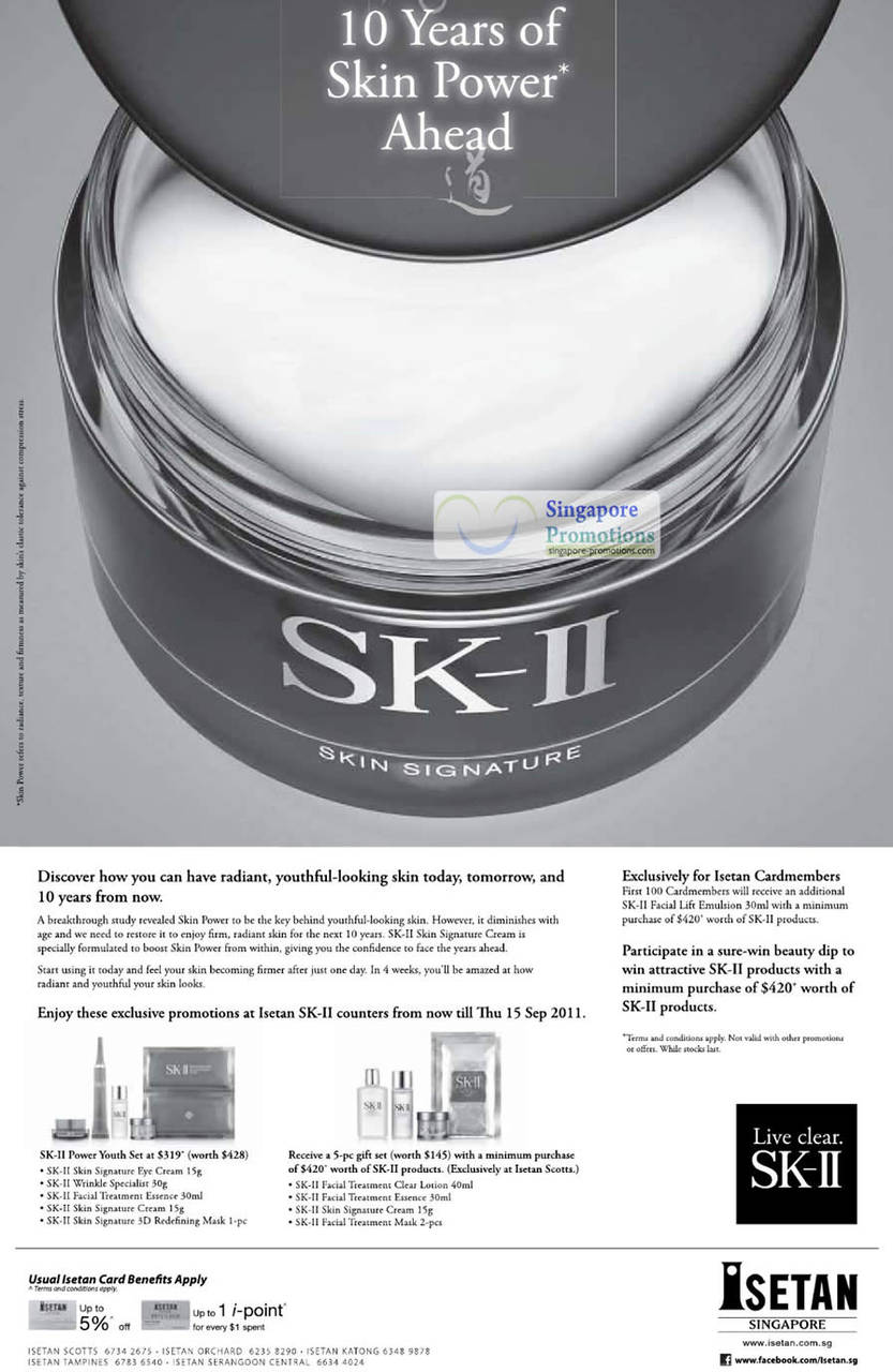 SK-II 9 Sep 2011