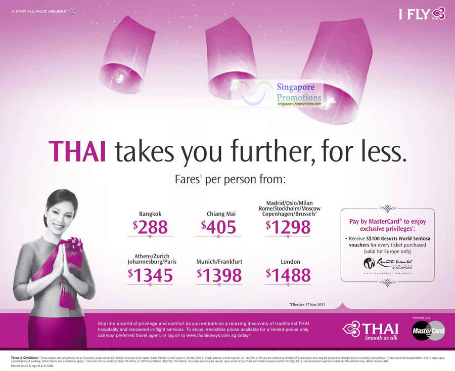 Thai Airways 20 Sep 2011