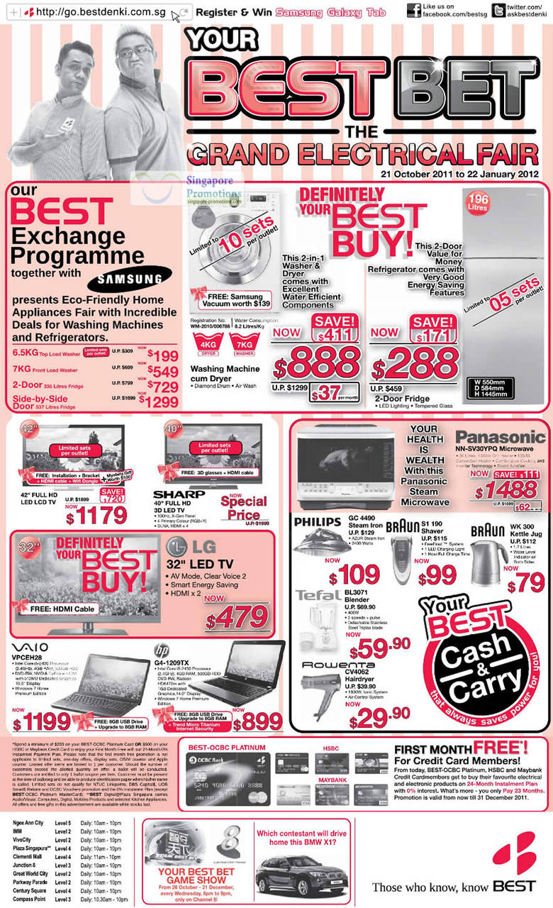 11 Nov Panasonic NN-SV30YPQ Microwave Oven, Philips GC4490 Steam Iron, Braun S1190 Shaver, Braun WK300 Kettle Jug