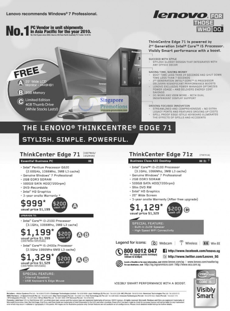 19 Oct ThinkCenter Edge 71, ThinkCenter Edge 71z