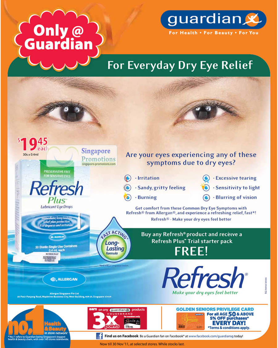 27 Oct Refresh Plus Lubricant Eye Drops