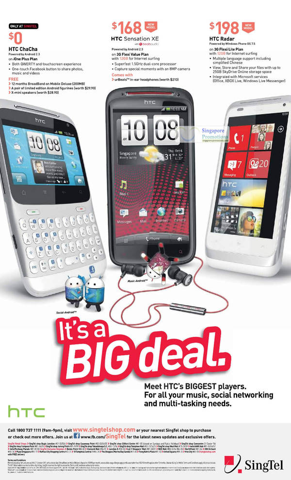 Featured image for (EXPIRED) Singtel Mobile Phones, Tablets, Home/Mobile Broadband & Mio TV Offers 15 – 21 Oct 2011
