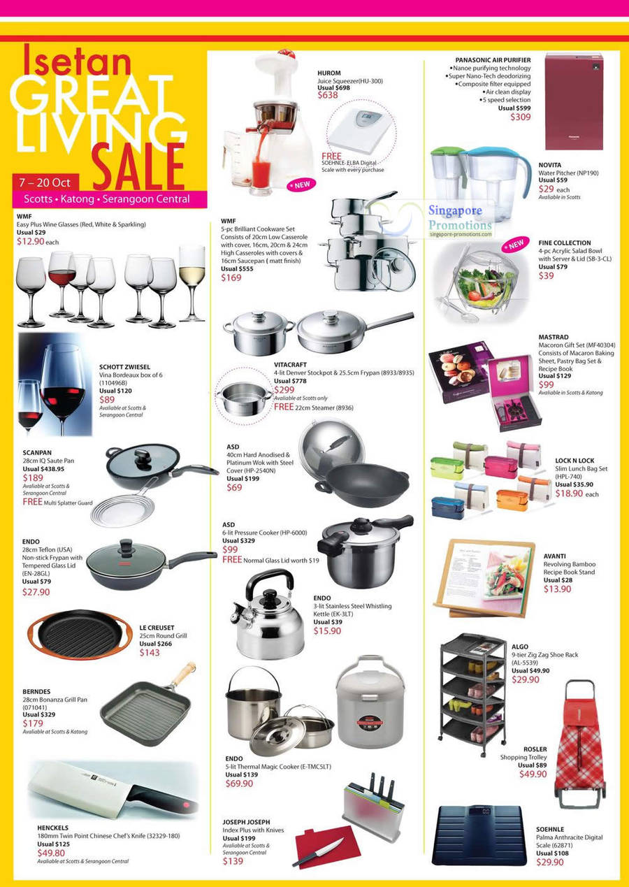 Isetan Great Living 4 Oct 2011