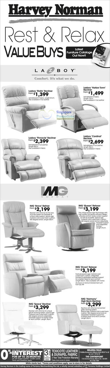 Recliner Lazboy Railto, Harbor Town, Pinnacle, Cardinal, IMG Norway Bravo, Queen Relaxer, Spacer, Harmony High Back Recliner