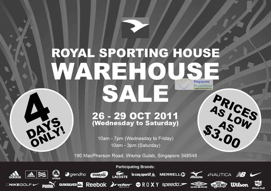 Royal Sporting House 25 Oct 2011