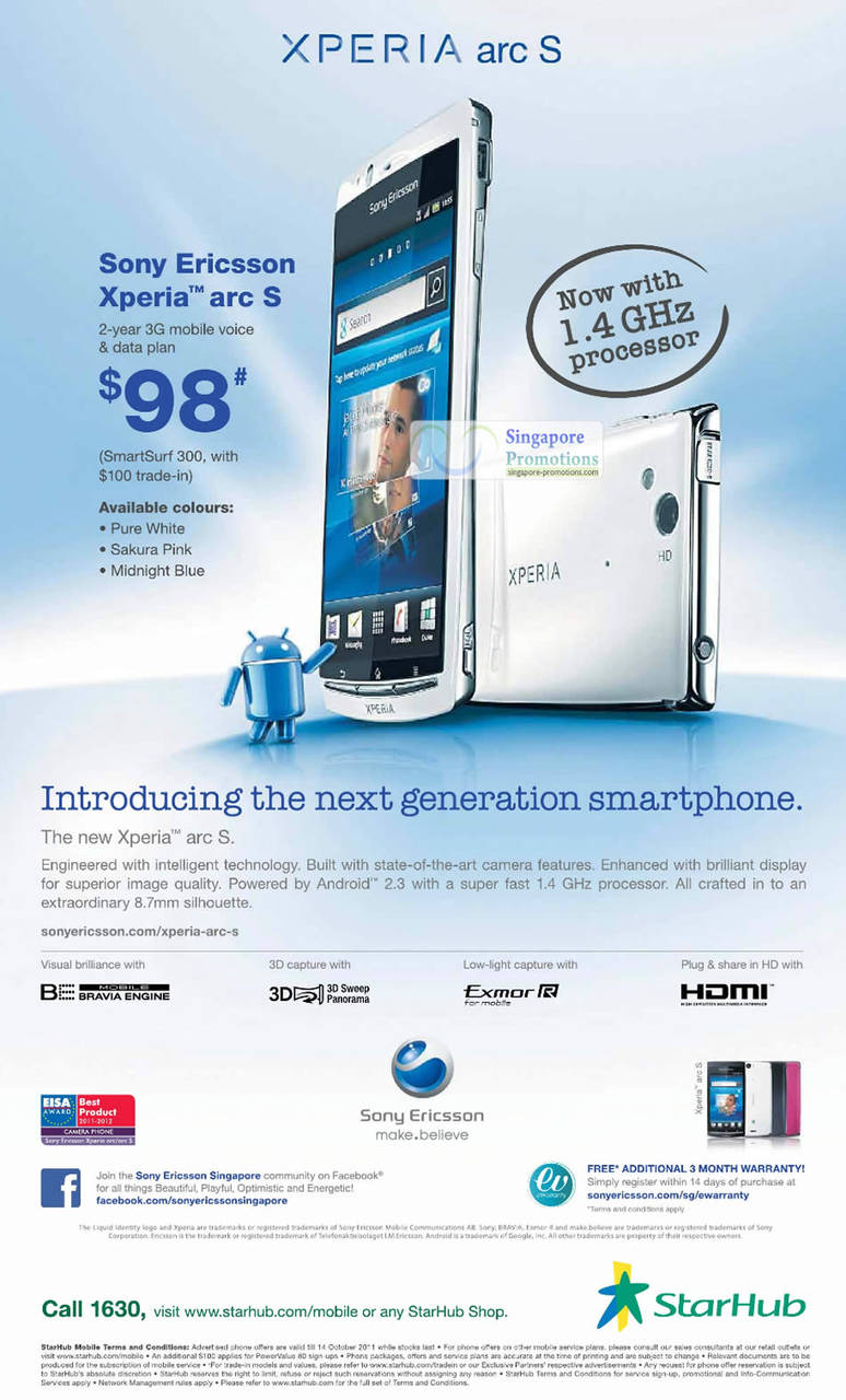 Sony Ericsson Xperia Arc S