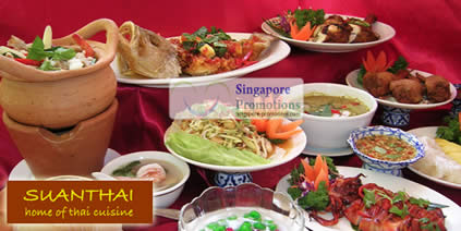 Featured image for Suanthai Restaurant Thai Cuisine 25% Off Lunch Buffet @ Somerset 28 Jun 2012