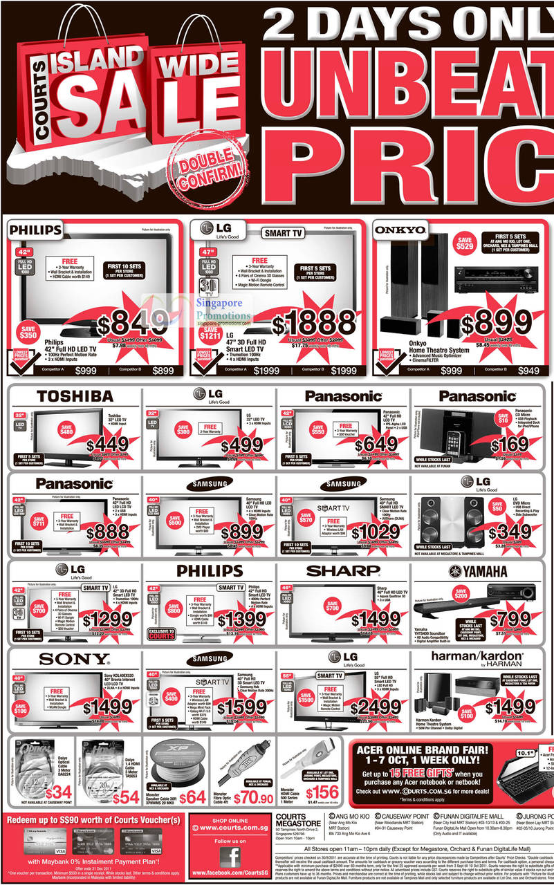 TV, Yamaha YHTS400 Soundbar, Sony KDL-40EX520