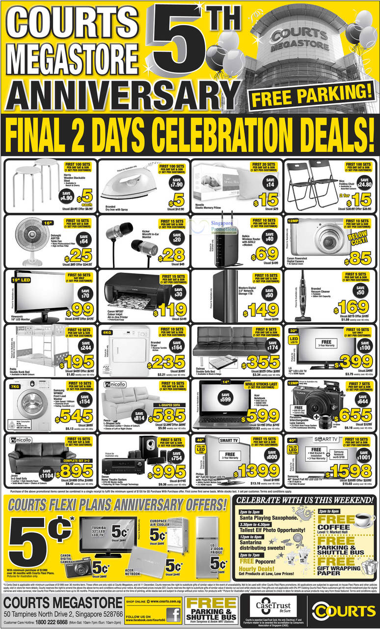 10 Dec Five Dollar Deals, Limited Deals