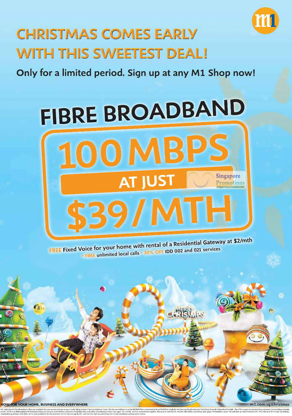 Featured image for (EXPIRED) M1 Smartphones, Tablets & Home/Mobile Broadband Offers 19 – 25 Nov 2011