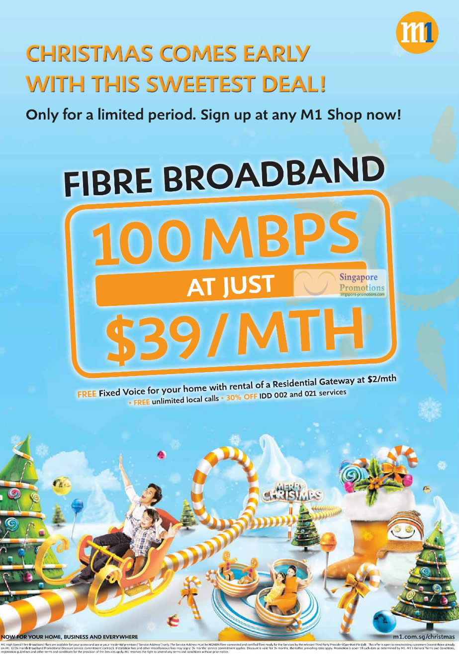 Featured image for M1 Smartphones, Tablets & Home/Mobile Broadband Offers 19 - 25 Nov 2011