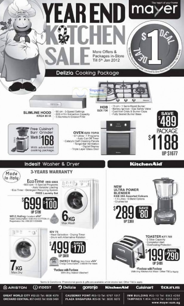 9 Dec EcoTime IWB 6065 Washer, IOV 75, Blender KSB 555, Toaster KTT 760