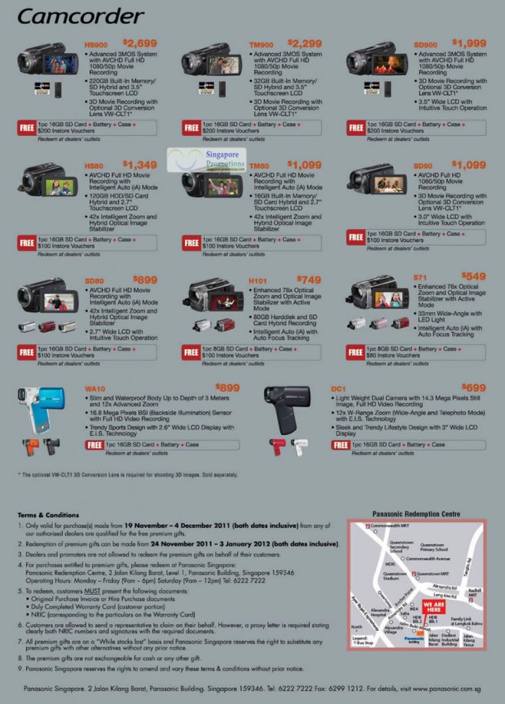 HDC-HS900, HDC-TM900, HDC-SD900, HDC-HS80, HDC-TM80, HDC-SD90, HDC-SD80, SDR-H101, SDR-S71, HX-WA10, HX-DC1