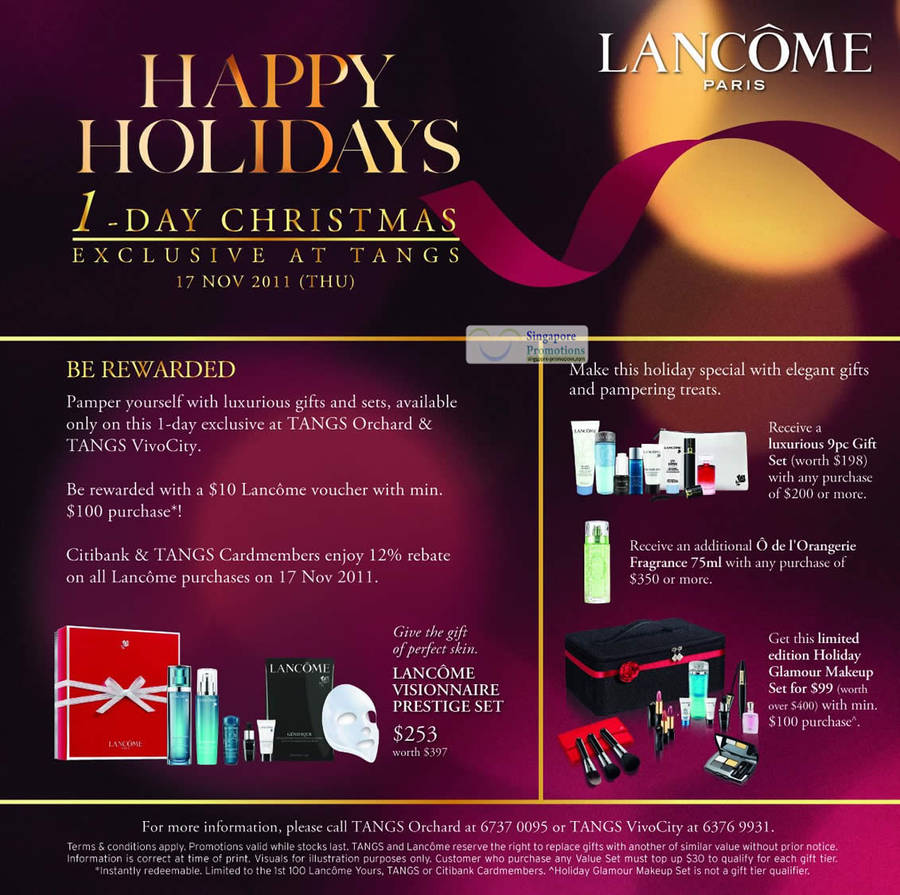 Lancome 17 Nov 2011