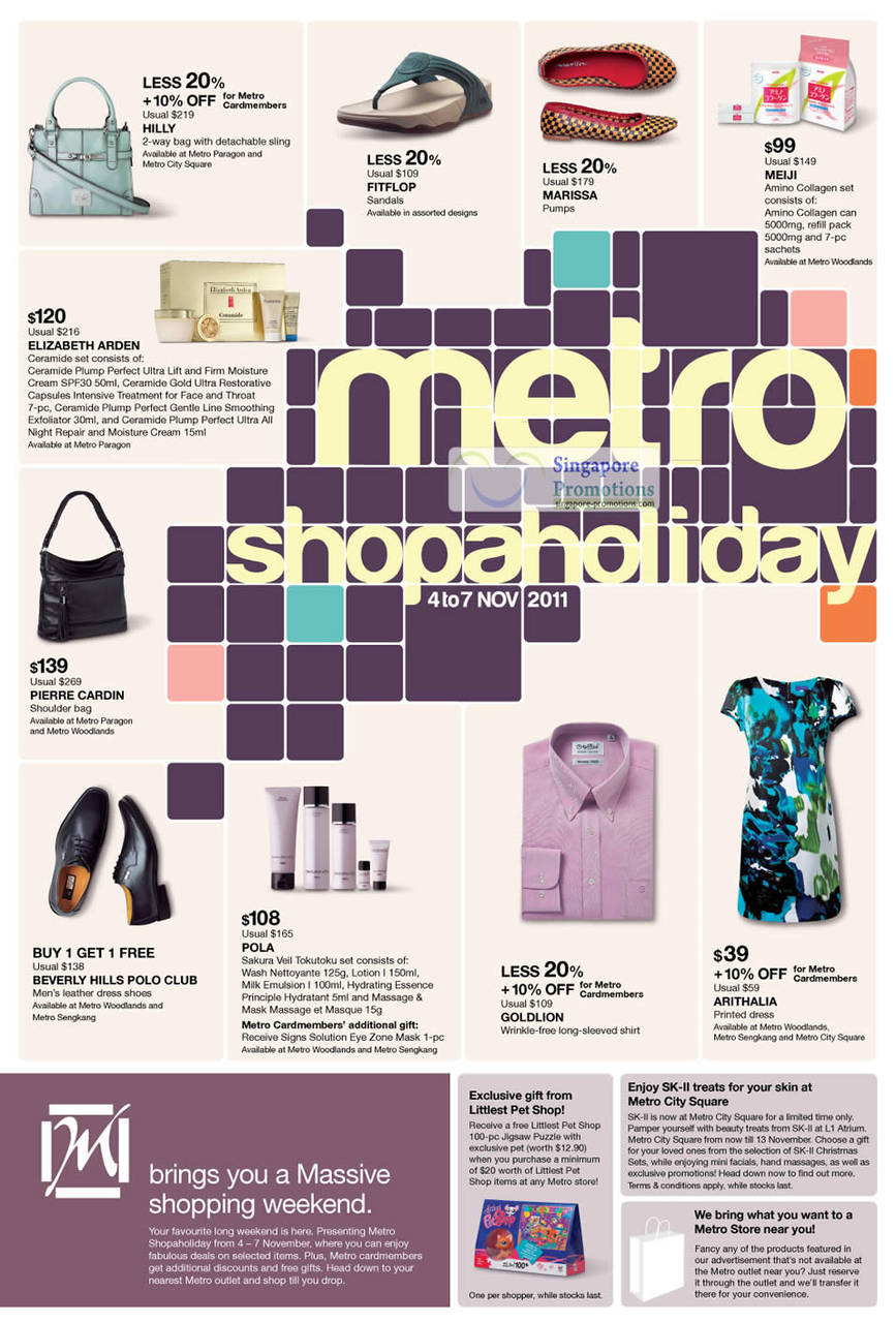 Metro Shopaholiday 3 Nov 2011