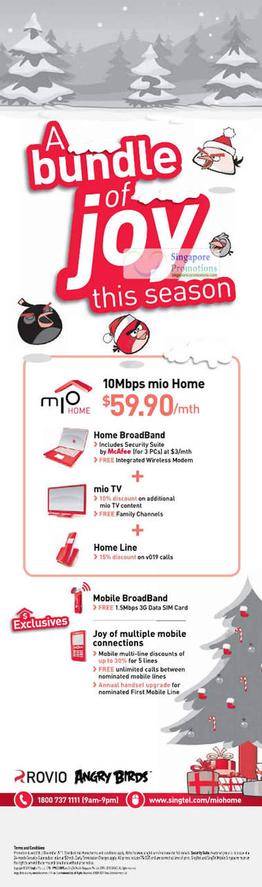 Mio Home 10Mbps, Home Broadband, Mobil eBroadband, Home Line