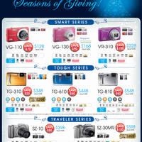 Featured image for (EXPIRED) Olympus Digital Cameras Christmas Offers 11 – 30 Nov 2011