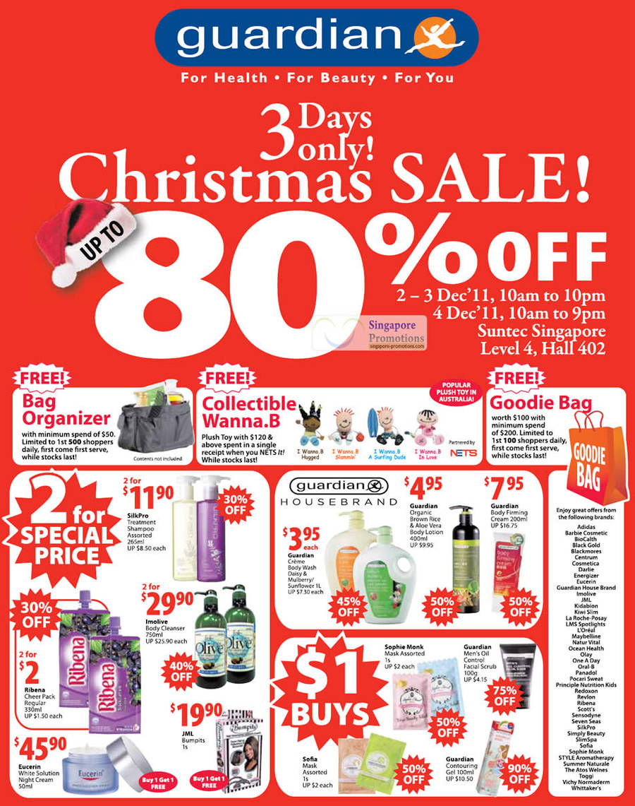 2 For Special Price, 1 Dollar Buys, Ribena Cheer Pack, Imolive Body Cleanser