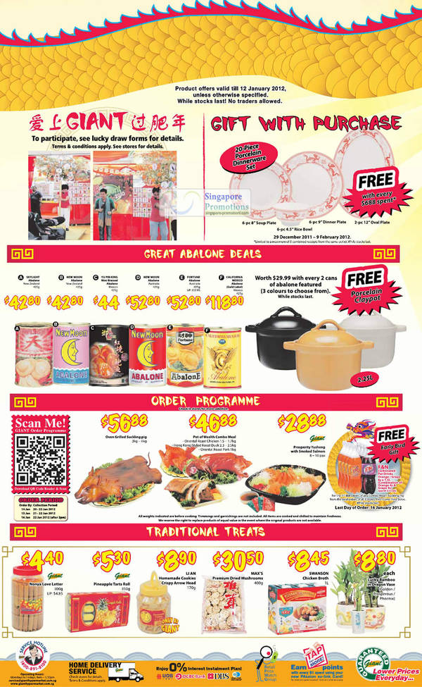 Featured image for (EXPIRED) Giant Hypermarket Abalone, DIY & Grocery Offers 30 Dec 2011 – 12 Jan 2012